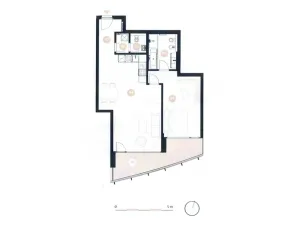 Pronájem bytu 2+kk, Praha - Smíchov, Holečkova, 87 m2