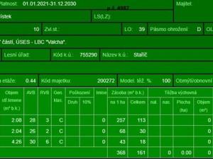 Prodej podílu lesa, Staříč, 16254 m2
