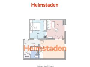 Pronájem bytu 2+kk, Havířov - Město, Olbrachtova, 39 m2