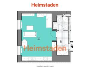 Pronájem bytu 1+kk, Havířov-Město, Hlavní třída, 38 m2