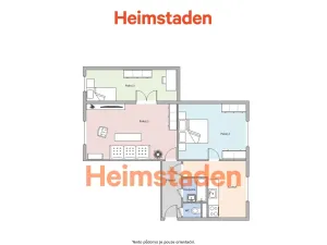 Pronájem bytu 3+1, Havířov - Město, 1. máje, 60 m2