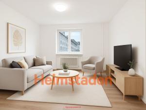 Pronájem bytu 2+1, Ostrava - Poruba, Komenského, 55 m2