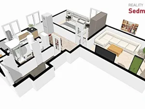 Prodej bytu 2+1, Vítanov, 71 m2