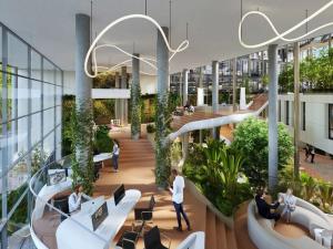 Pronájem kanceláře, Praha - Karlín, Karolinská, 1044 m2