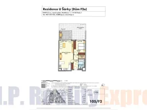 Prodej bytu 2+kk, Praha - Ruzyně, 49 m2