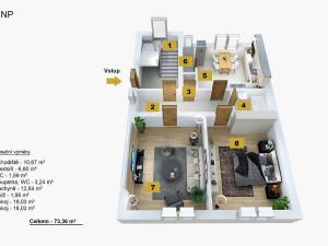 Prodej rodinného domu, Praha - Zbraslav, Košíkářská, 270 m2