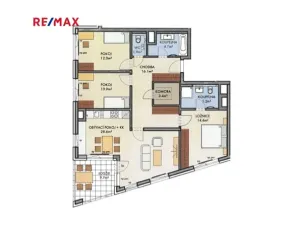 Prodej bytu 4+kk, Praha - Ruzyně, Stočesova, 101 m2