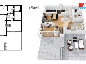 Prodej rodinného domu, Kladno, Rud. Knotka, 91 m2