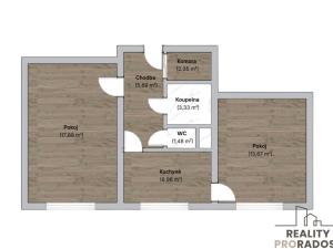 Prodej bytu 2+1, Rohatec, Vítězná, 52 m2