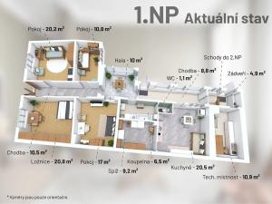 Prodej rodinného domu, Bulhary, 134 m2