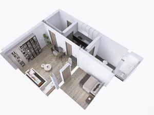 Pronájem bytu 2+1, Olomouc, tř. Spojenců, 38 m2