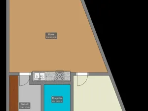 Pronájem bytu 2+kk, Praha - Michle, U michelského mlýna, 70 m2