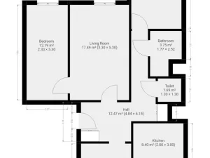 Pronájem bytu 4+1, Praha - Libeň, Podvinný mlýn, 87 m2