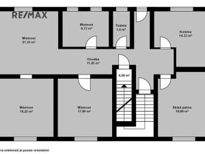 Prodej vícegeneračního domu, České Velenice, Komenského, 247 m2