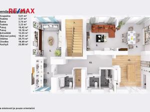 Prodej vily, České Velenice, Komenského, 247 m2