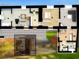 Prodej rodinného domu, Zdiby, Prostřední, 99 m2