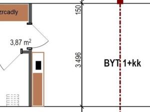 Pronájem bytu 1+kk, Staříč, Fryčovická, 30 m2