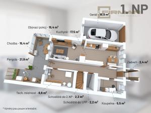 Prodej rodinného domu, Hora Svatého Šebestiána, 210 m2