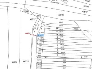 Dražba pozemku, Ivančice, 18 m2