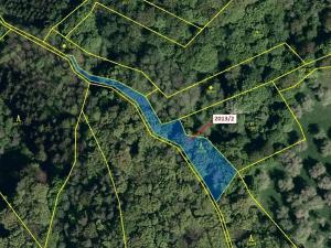 Dražba pozemku, Slopné, 1363 m2