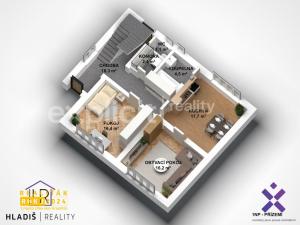 Prodej rodinného domu, Uherský Ostroh - Ostrožské Předměstí, Nový Lán, 123 m2