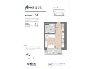 Pronájem bytu 1+kk, Brno, Koliště, 23 m2