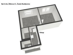 Prodej bytu 2+kk, České Budějovice, Žižkova tř., 51 m2