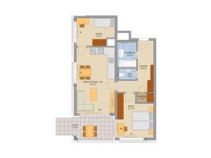 Prodej bytu 3+kk, Praha, Bessemerova, 69 m2