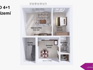 Prodej rodinného domu, Uničov, Albíkova, 125 m2