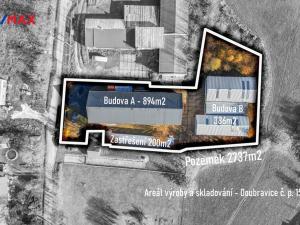 Prodej skladu, Doubravice, 1380 m2