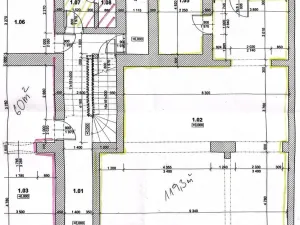 Pronájem obchodního prostoru, Hodonín, Národní třída, 119 m2
