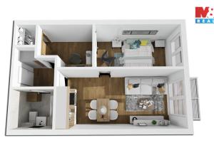 Prodej bytu 2+kk, Praha, Silurská, 53 m2