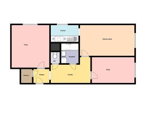 Prodej bytu 3+1, Praha - Kobylisy, Šimůnkova, 63 m2