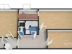 Prodej bytu 3+1, Praha - Kobylisy, Šimůnkova, 63 m2