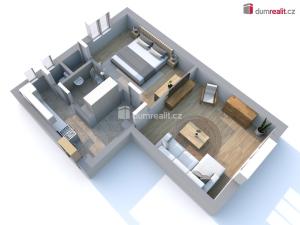 Prodej bytu 2+kk, Libiš, U Zahrádek, 53 m2