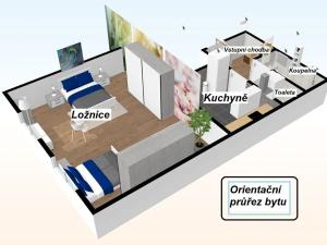 Pronájem bytu 1+1, Deštné v Orlických horách, 28 m2