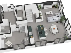 Prodej rodinného domu, Vysoký Újezd, 170 m2