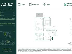 Prodej bytu 2+kk, Kladno, Pražská, 56 m2