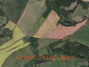 Prodej pole, Staré Buky, 71140 m2