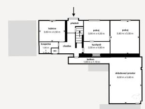 Prodej rodinného domu, Tlučná, Hlavní, 290 m2