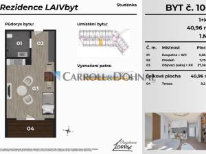 Prodej bytu 1+kk, Studénka - Butovice, Sjednocení, 41 m2