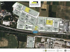 Pronájem výrobních prostor, Modřice, Evropská, 8135 m2