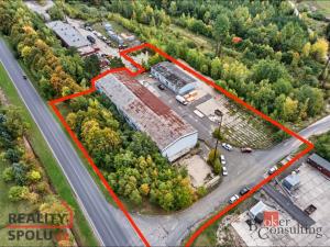 Prodej výrobních prostor, Lomnice, Hornická, 1227 m2