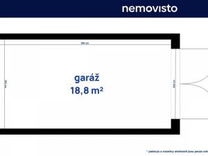 Pronájem garáže, Studénka, 2. května, 18 m2
