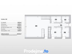 Prodej rodinného domu, Želetava - Šašovice, 91 m2