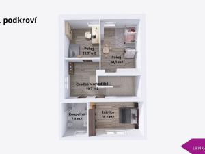 Prodej rodinného domu, Šternberk, Dolní Žleb, 150 m2