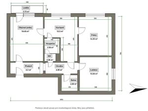 Prodej bytu 3+1, Vsetín, Pod Žamboškou, 71 m2