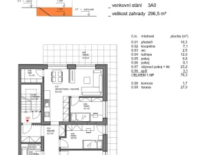 Prodej bytu 4+kk, Písek, Dolní, 76 m2