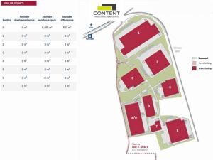 Pronájem skladu, Zeleneč - Mstětice, 8465 m2