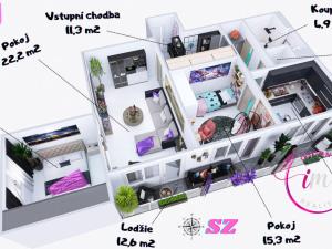 Prodej bytu 3+1, Jihlava, Nad Plovárnou, 78 m2